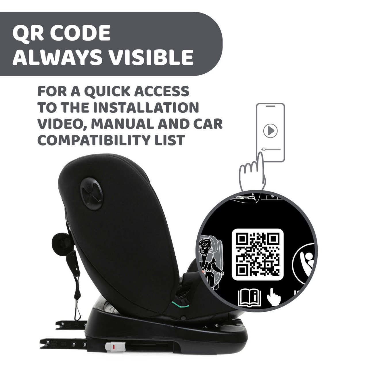Autostoel Unico Evo i-Size (40-150 cm) image number 11