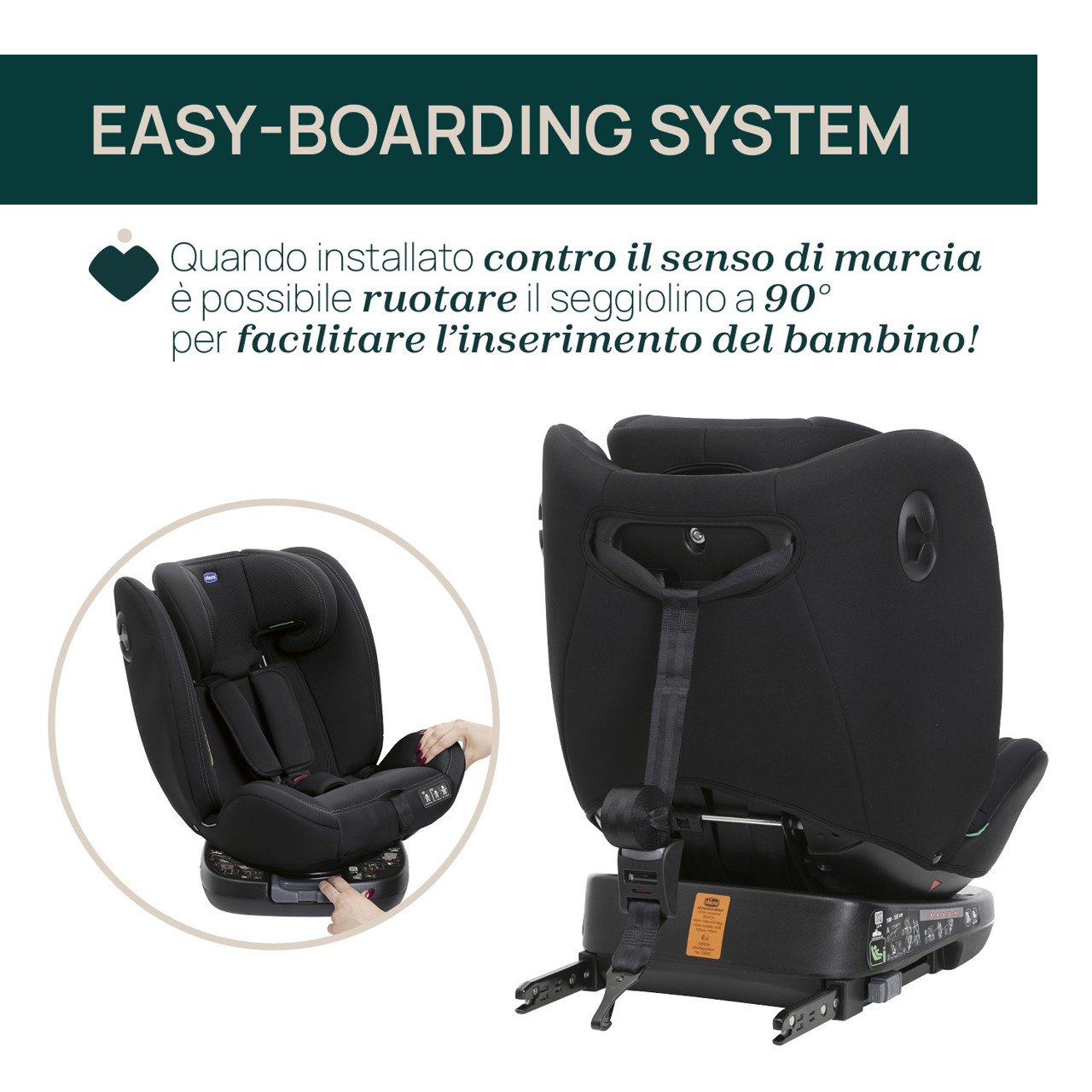 Seggiolino auto Unico Evo (40-150 cm) null - 6