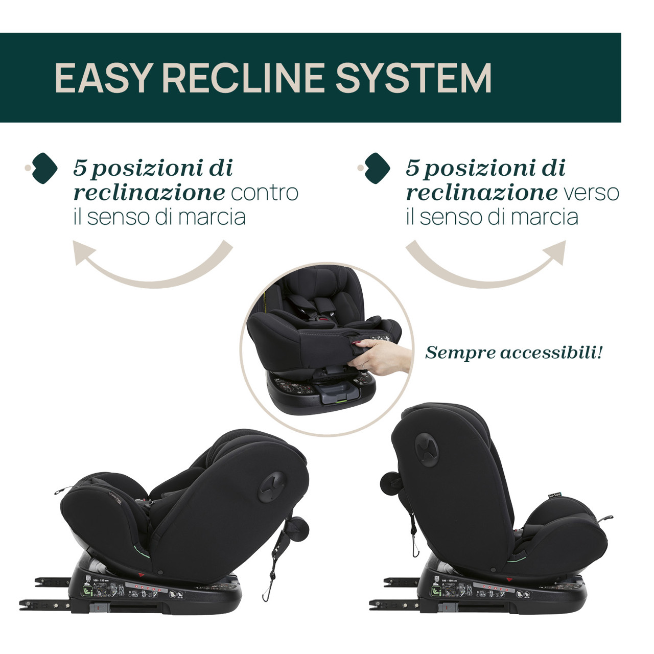 Seggiolino auto Unico Evo (40-150 cm) null - 8