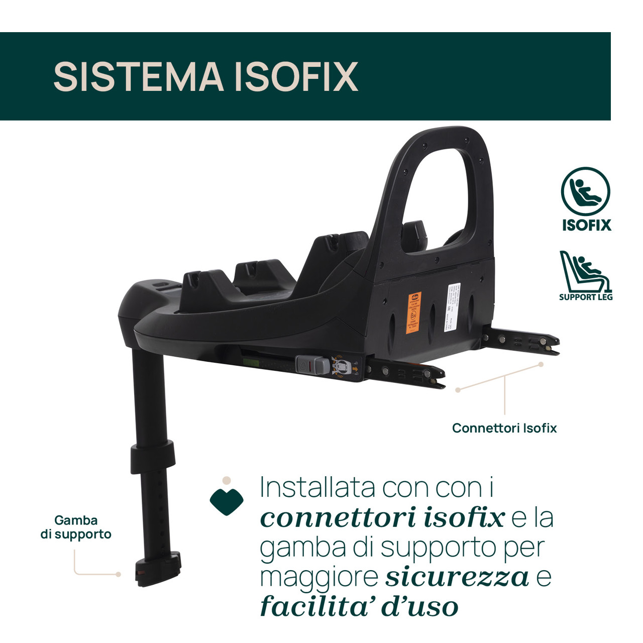 Full 360 i-Size base per seggiolini auto null - 2