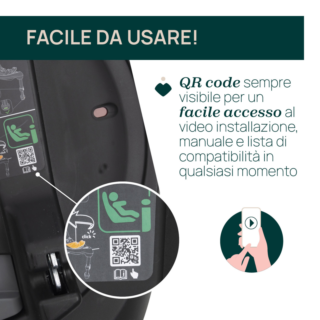 Full 360 i-Size base per seggiolini auto Chicco - 7