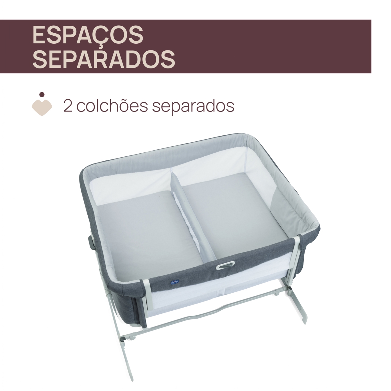 Ber&ccedil;o Chicco Next2Me Twins Chicco - 5