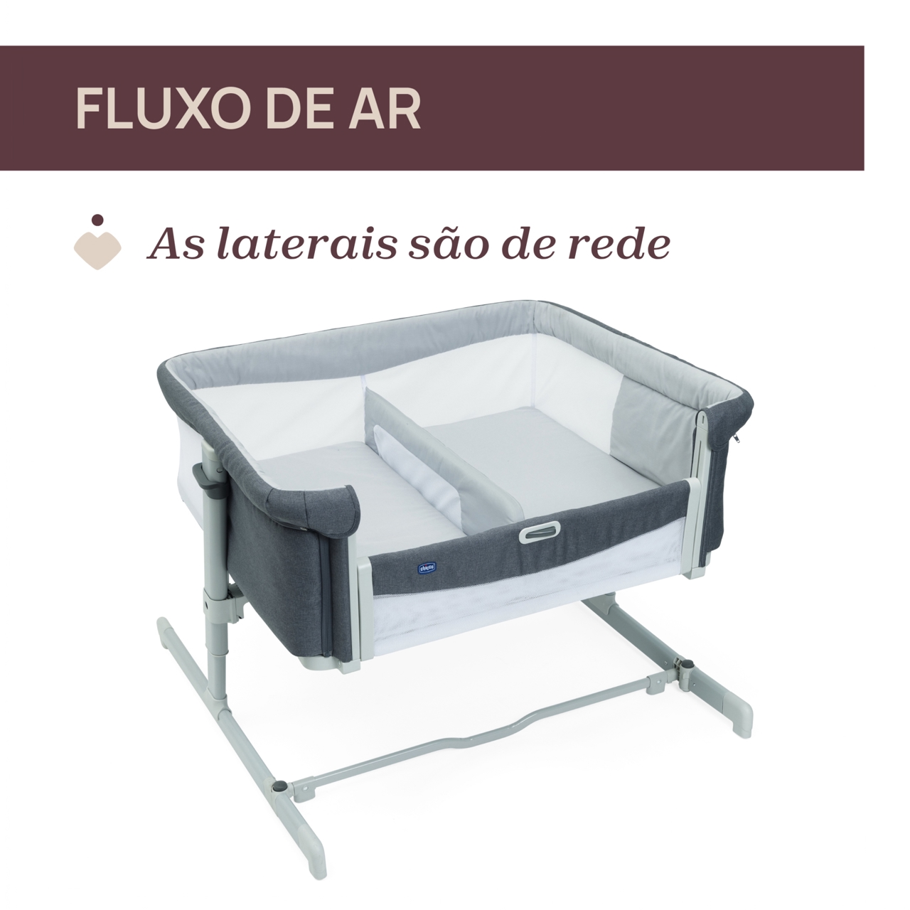 Ber&ccedil;o Chicco Next2Me Twins Chicco - 6