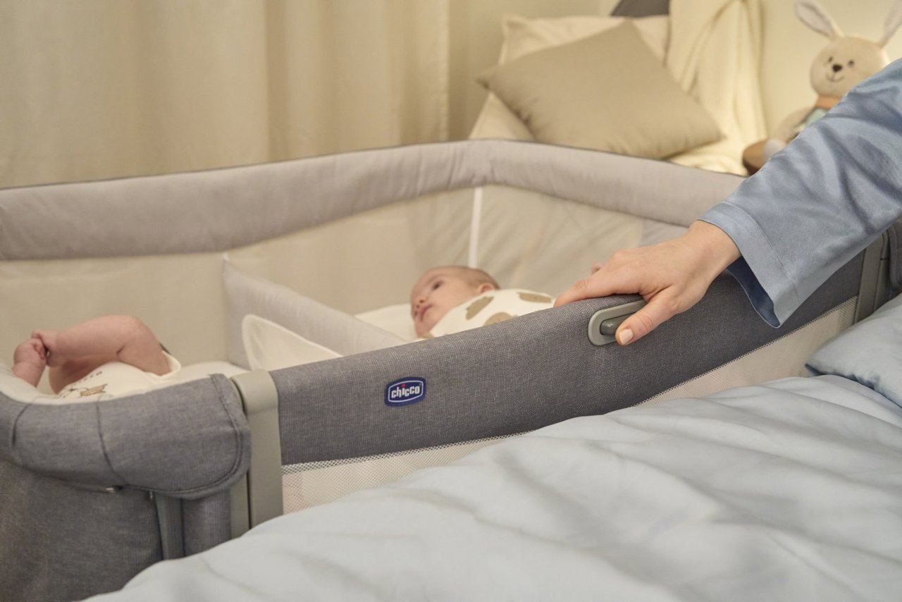 Детская приставная кроватка для двойняшек и близнецов Chicco Next2Me Twins 0+ null - 3