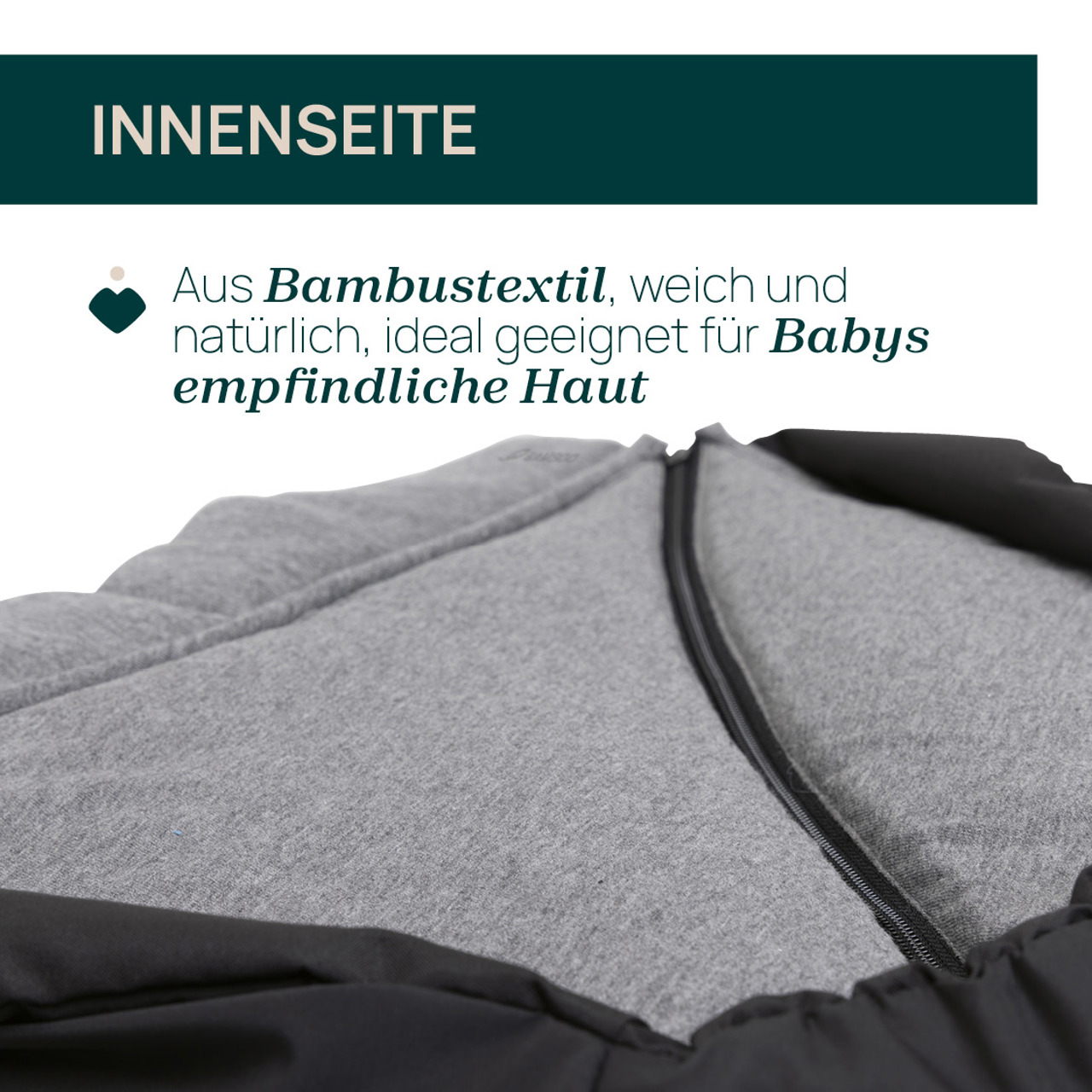 Fusssack für Babyschale null - 3