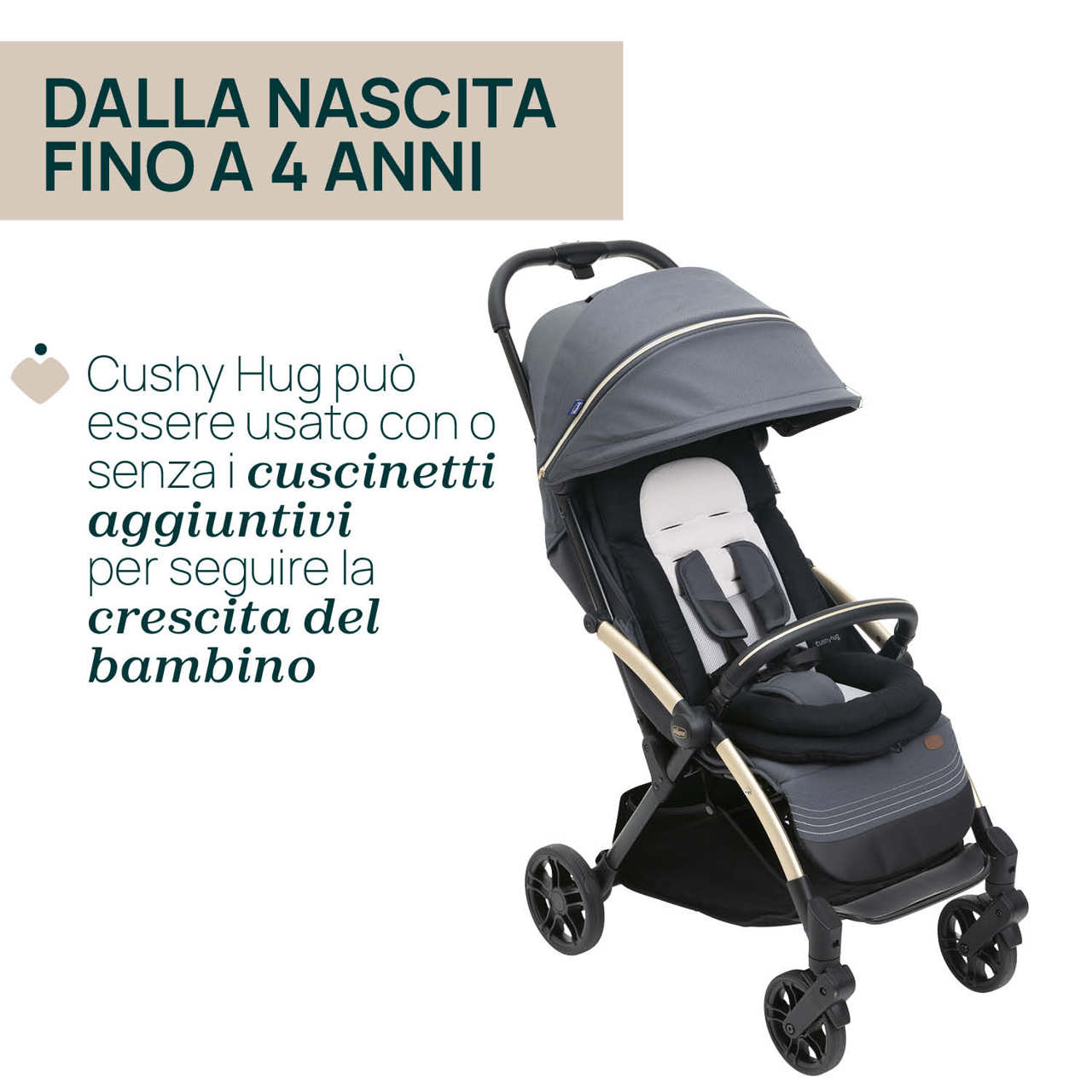Riduttore Cushy Hug per passeggino Goody XPlus null - 6