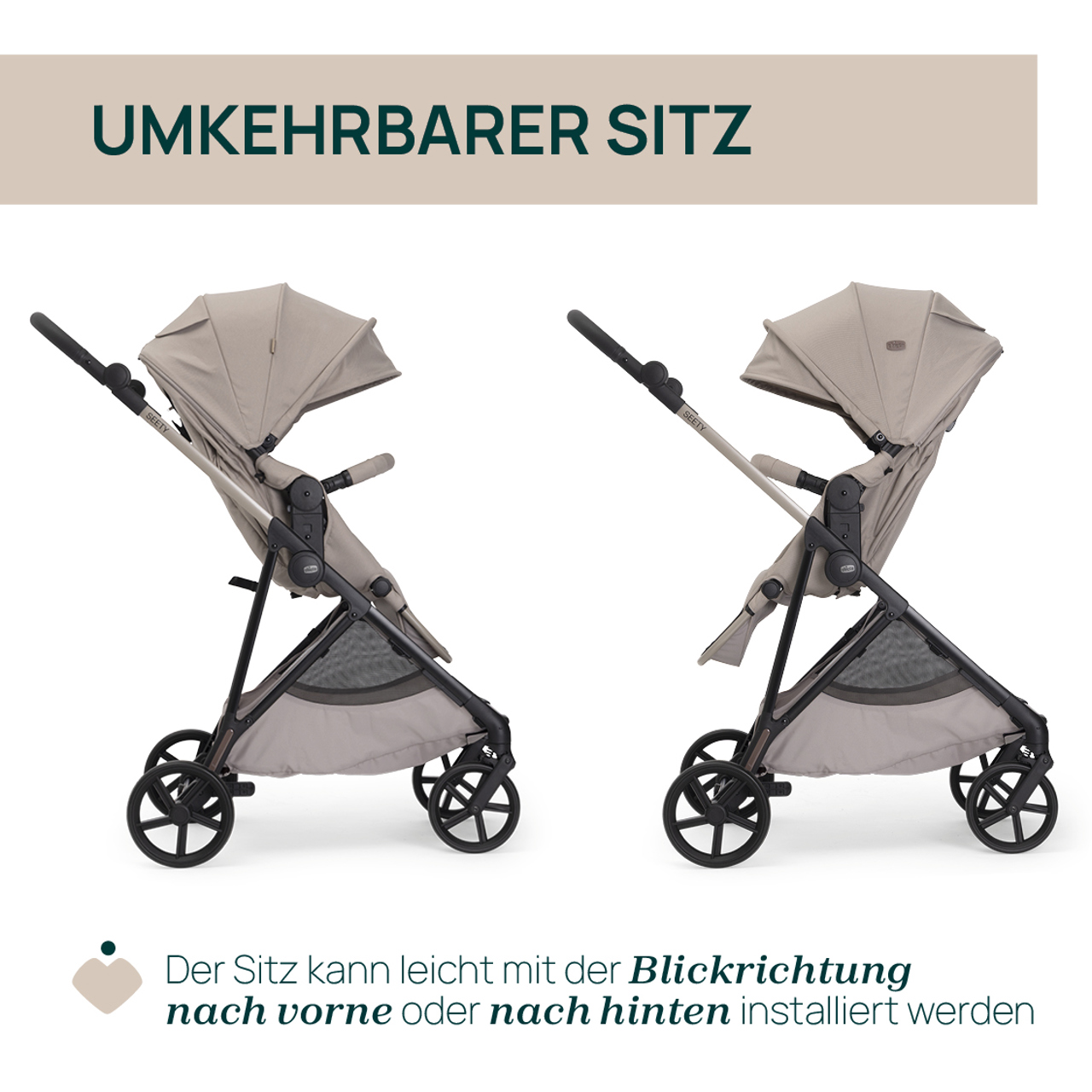Seety Kinderwagen null - 2