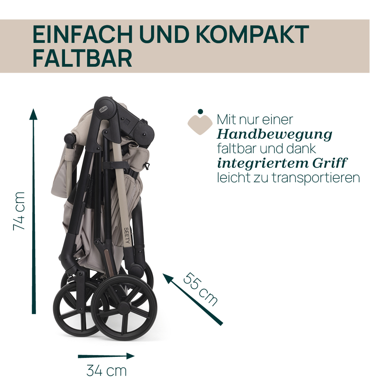 Seety Kinderwagen null - 5