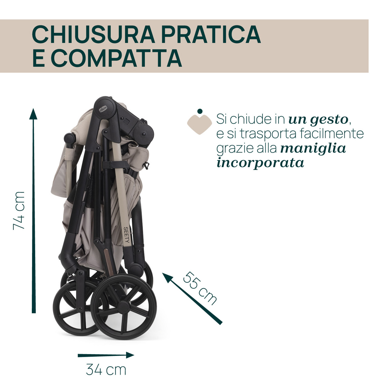 Passeggino Seety 2 Chicco - 1