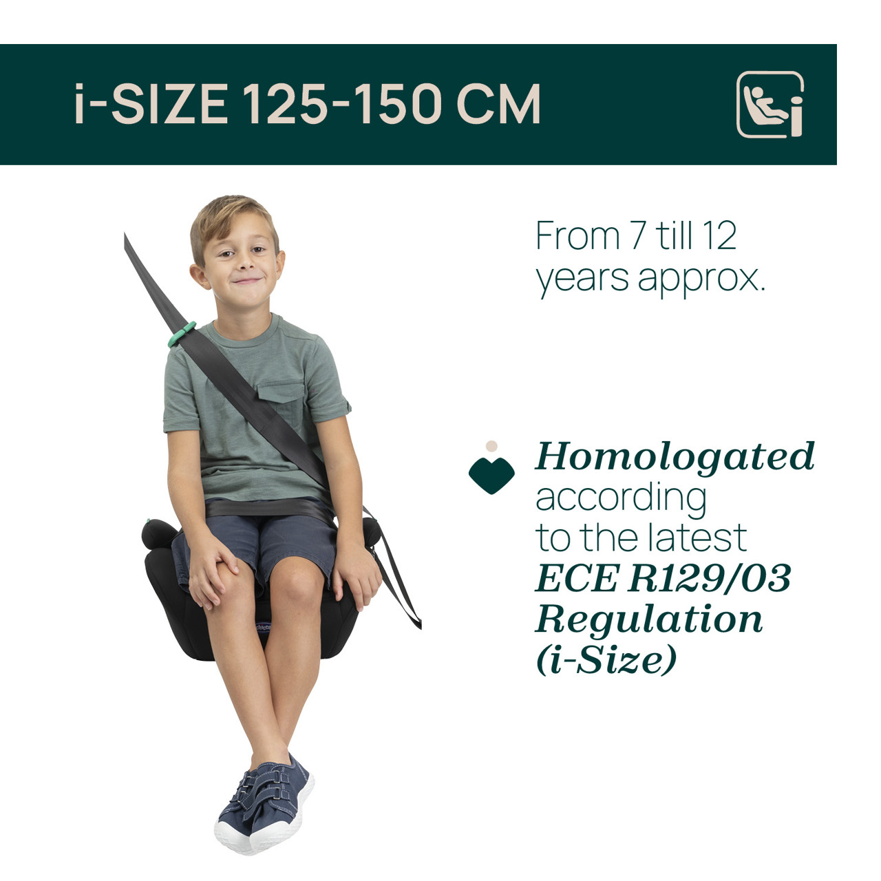 Seggiolino Auto Quasar i-Size (125-150 cm) Chicco - 8
