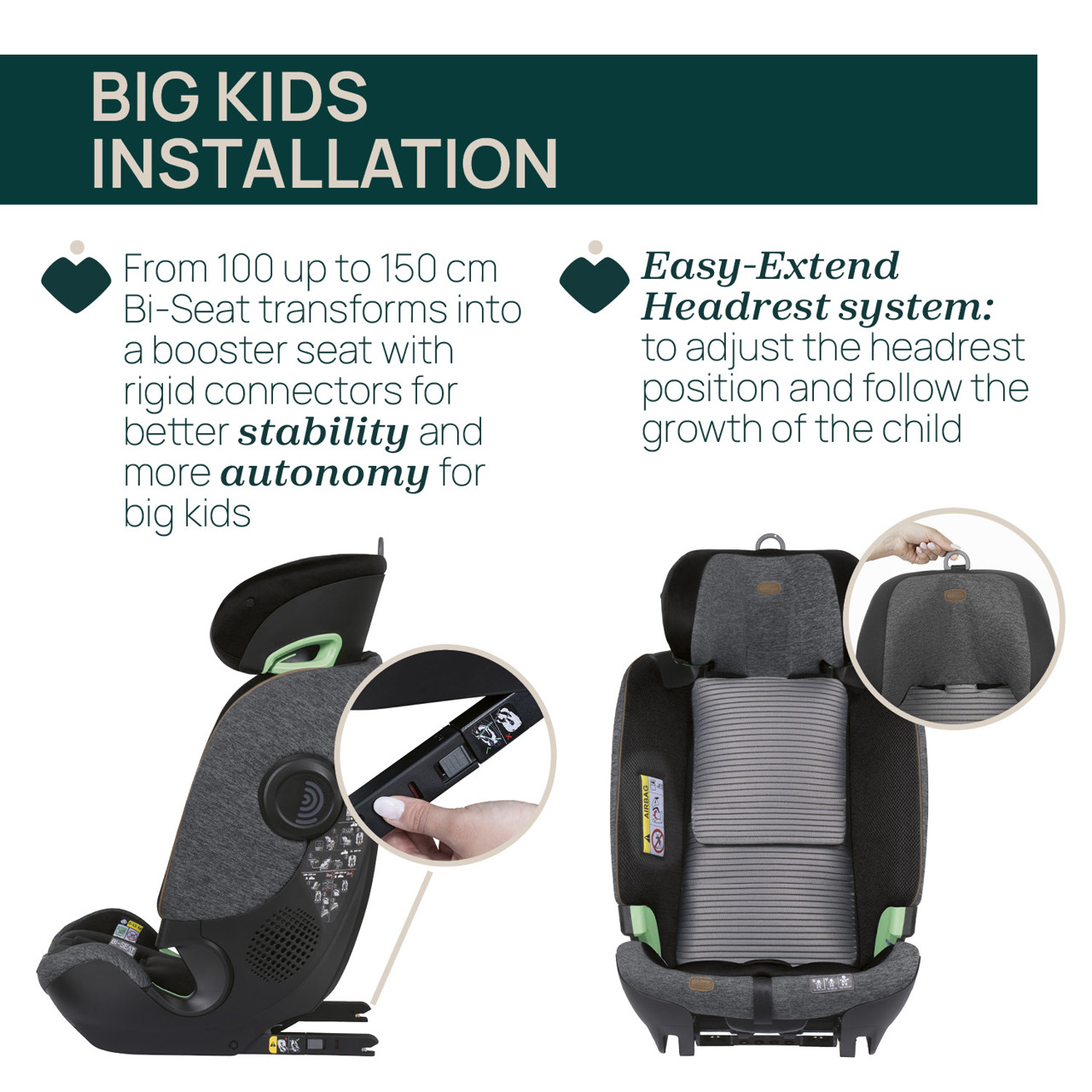 Bi-Seat i-Size Air (61-150 cm) null - 14