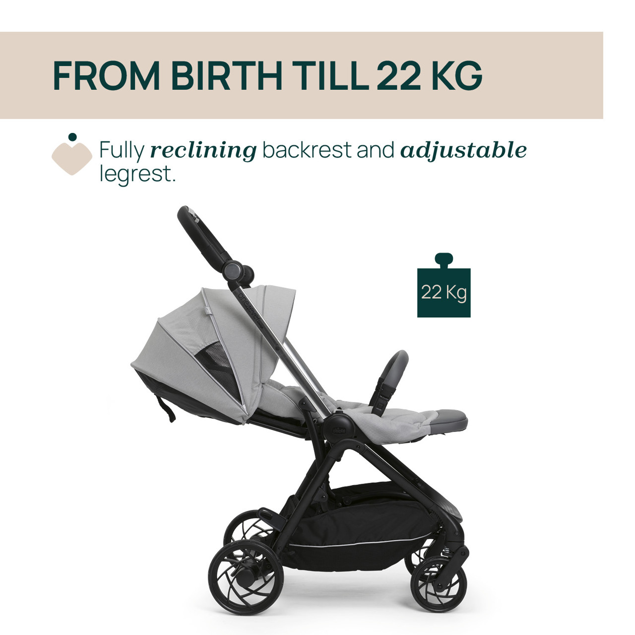 One4Ever Lounge Kinderwagen  Chicco - 5
