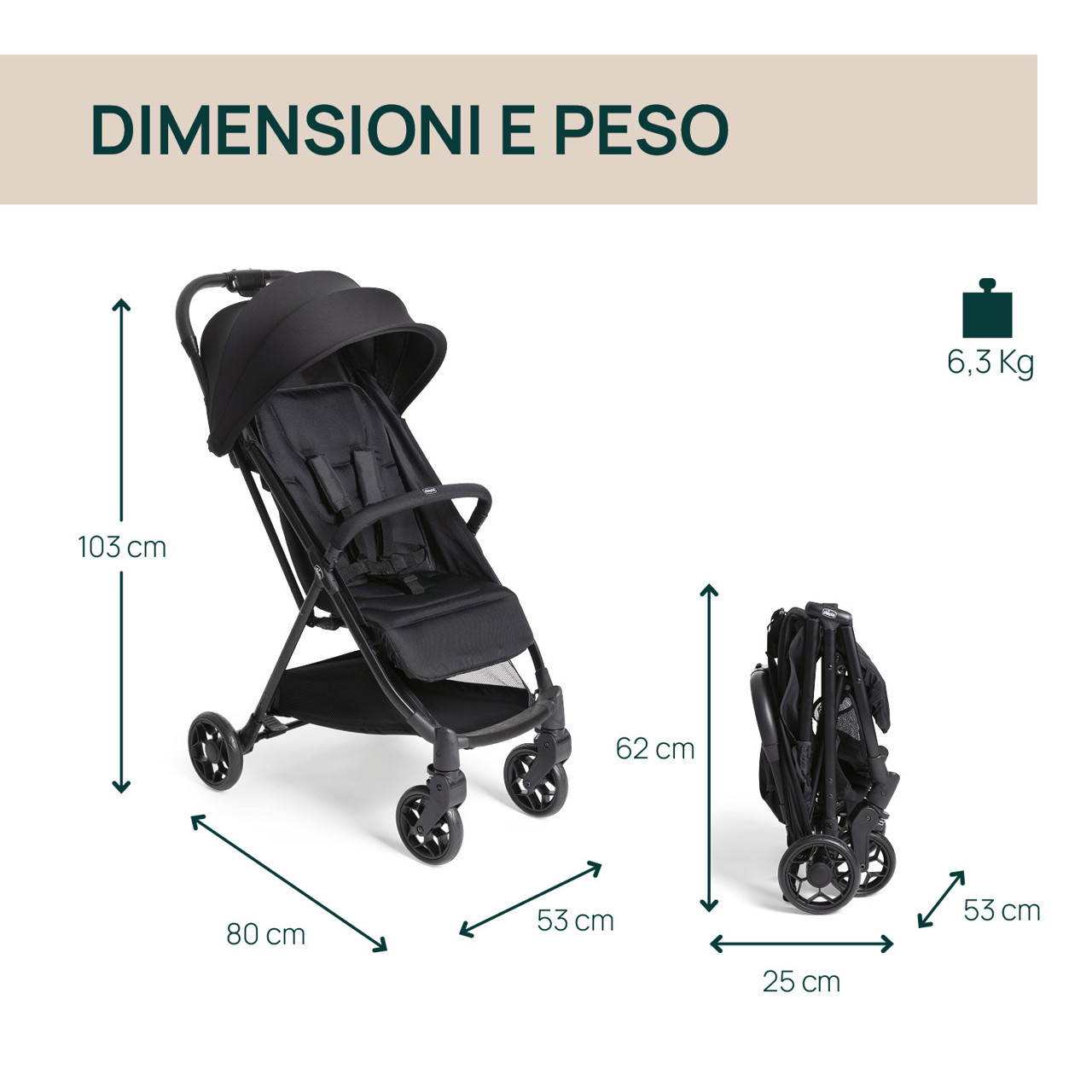 Passeggino Urbino Chicco - 5