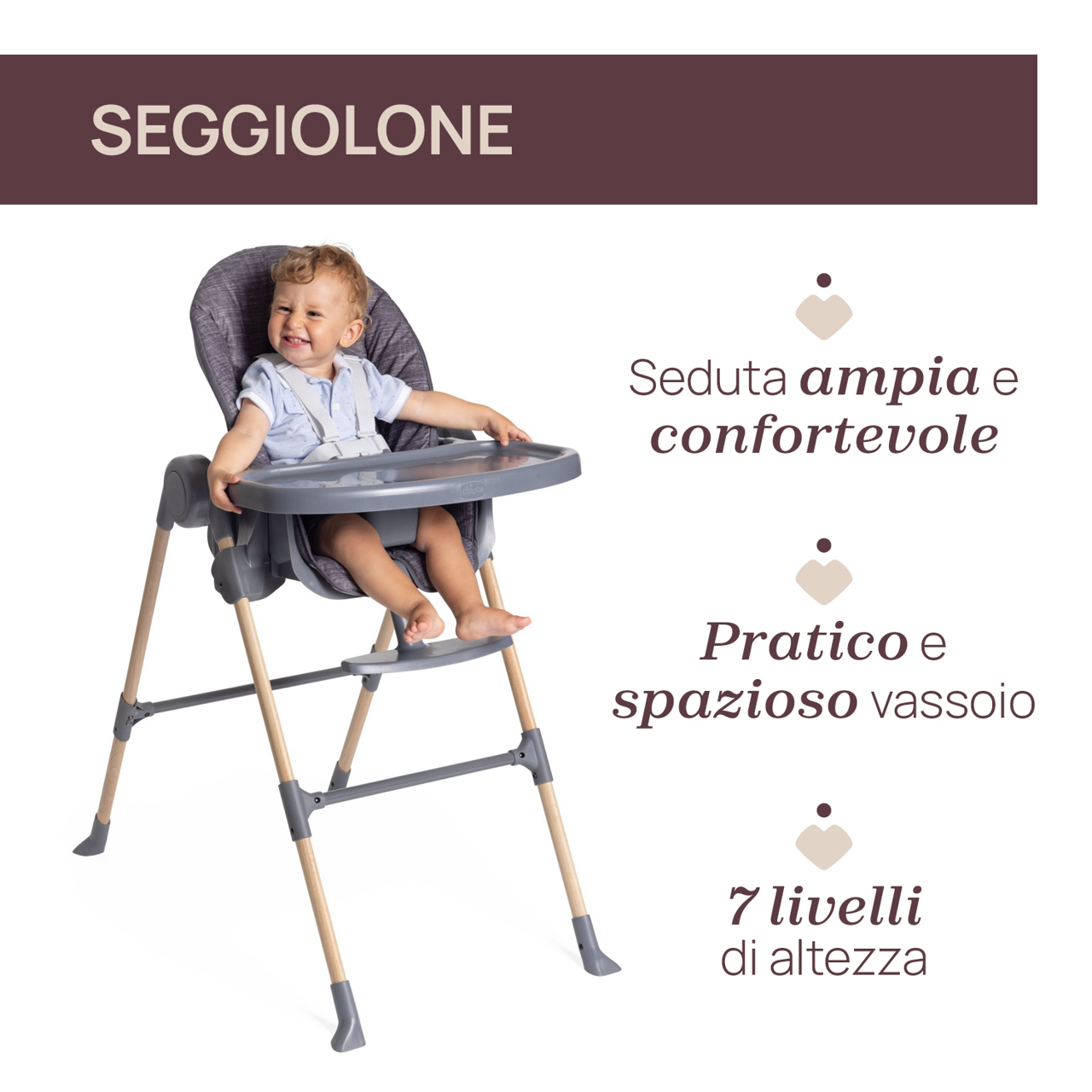 Seggiolone Polly Essential null - 2