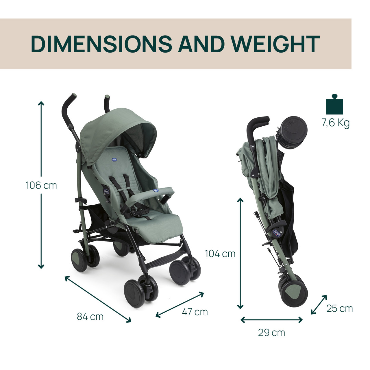 Echo Lite Bebek Arabası null - 1