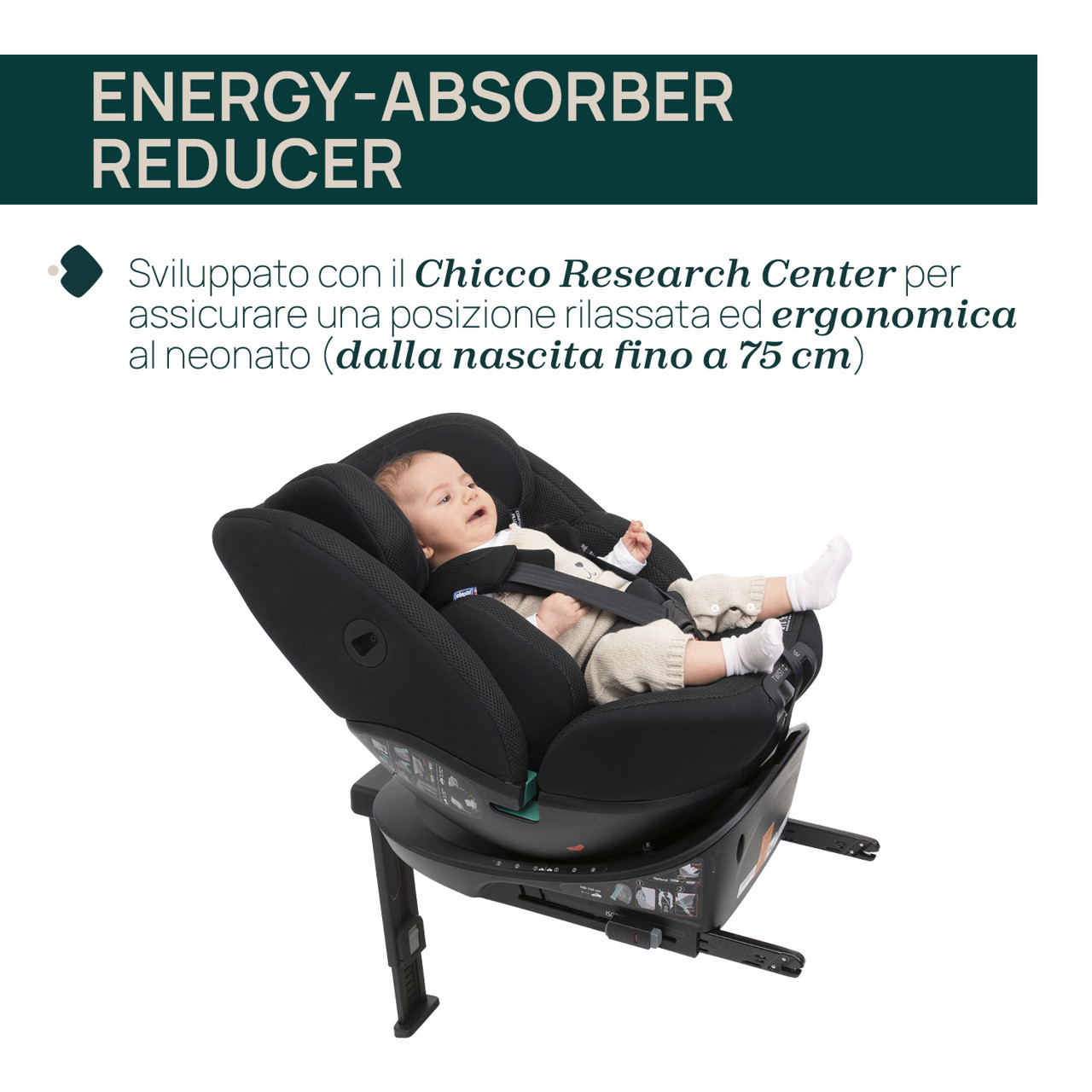 Seggiolino Auto EverOne i-Size (40-150 cm) Chicco - 9
