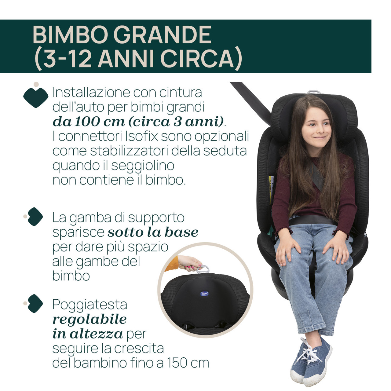 Seggiolino Auto EverOne i-Size (40-150 cm) Chicco - 7