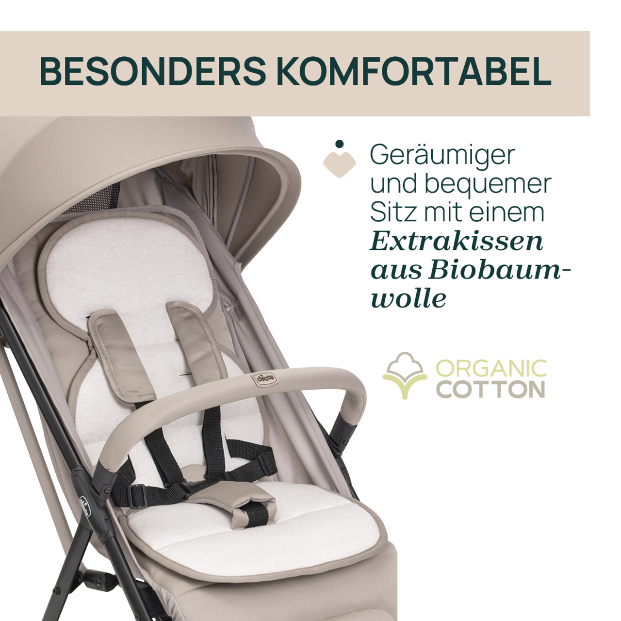 Taormina Buggy mit Baumwollauflage null - 2