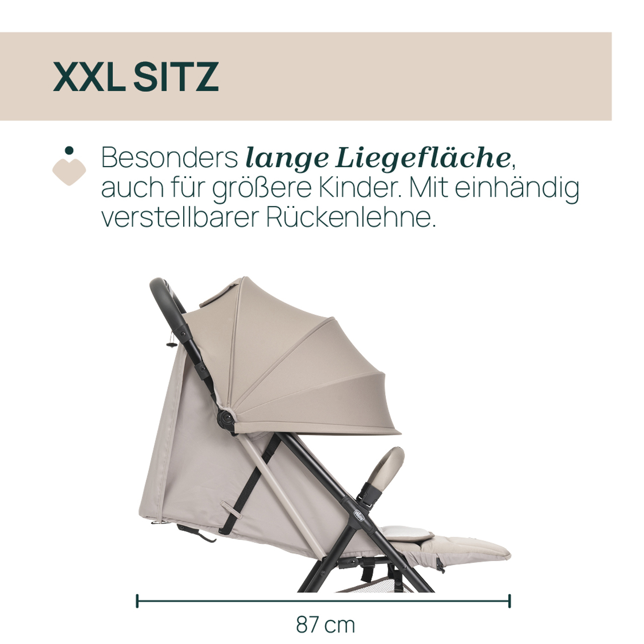 Taormina Buggy mit Baumwollauflage null - 3