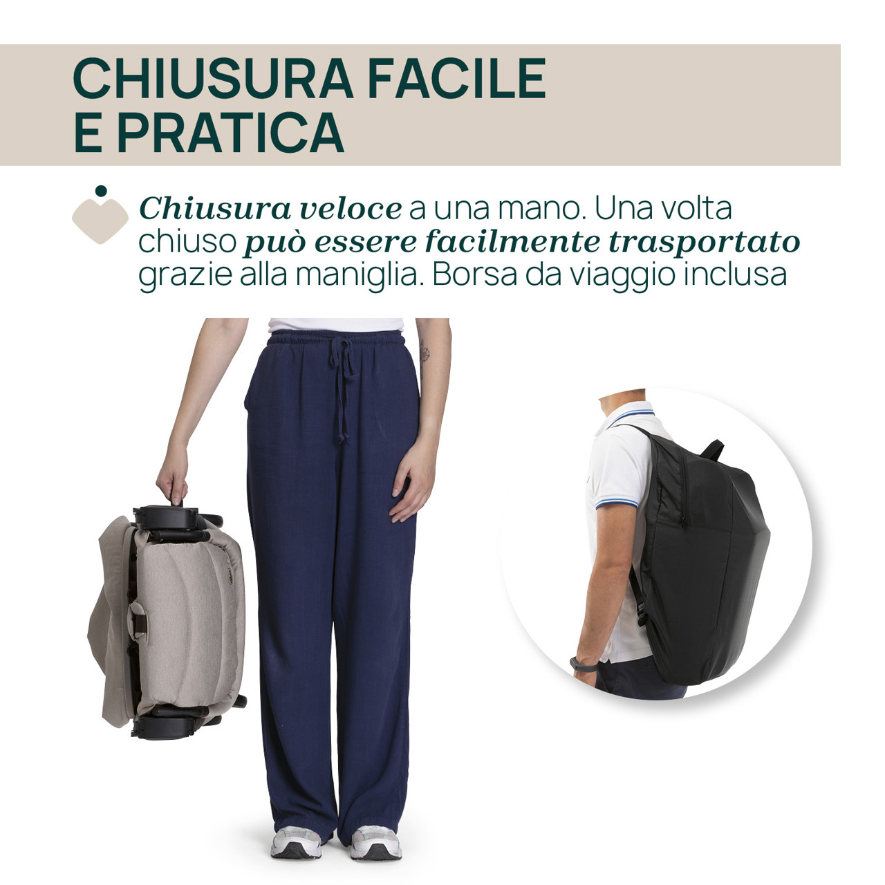 Aero-WE , Passeggino Aereo e Viaggio Chicco - 4