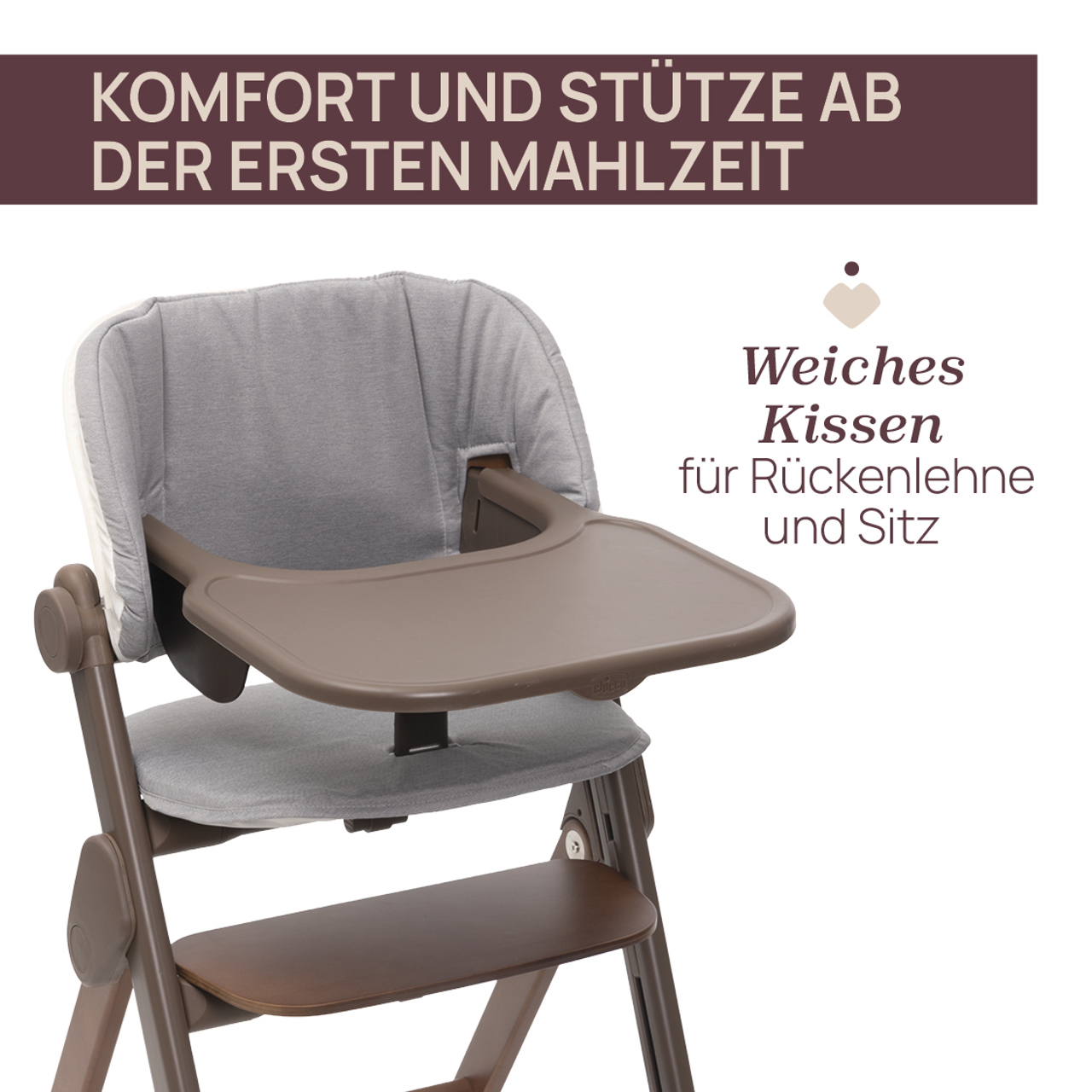 Mitwachsender Hochstuhl Meraviglia Up aus Holz null - 7