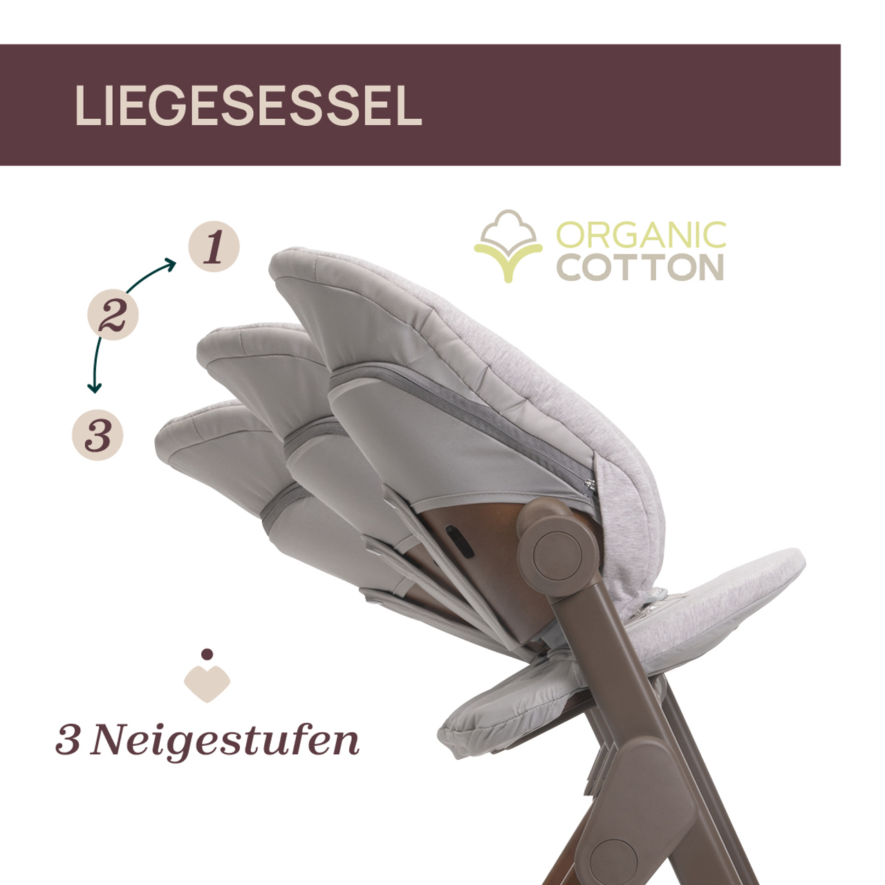 Mitwachsender Hochstuhl Meraviglia Up aus Holz null - 3