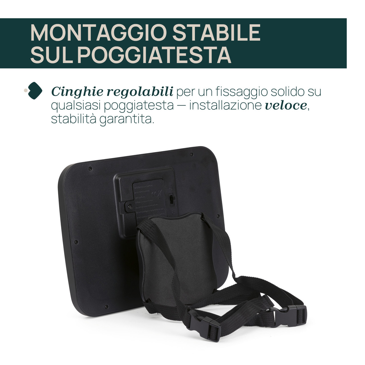 Specchio retrovisore LED per sedile posteriore null - 8