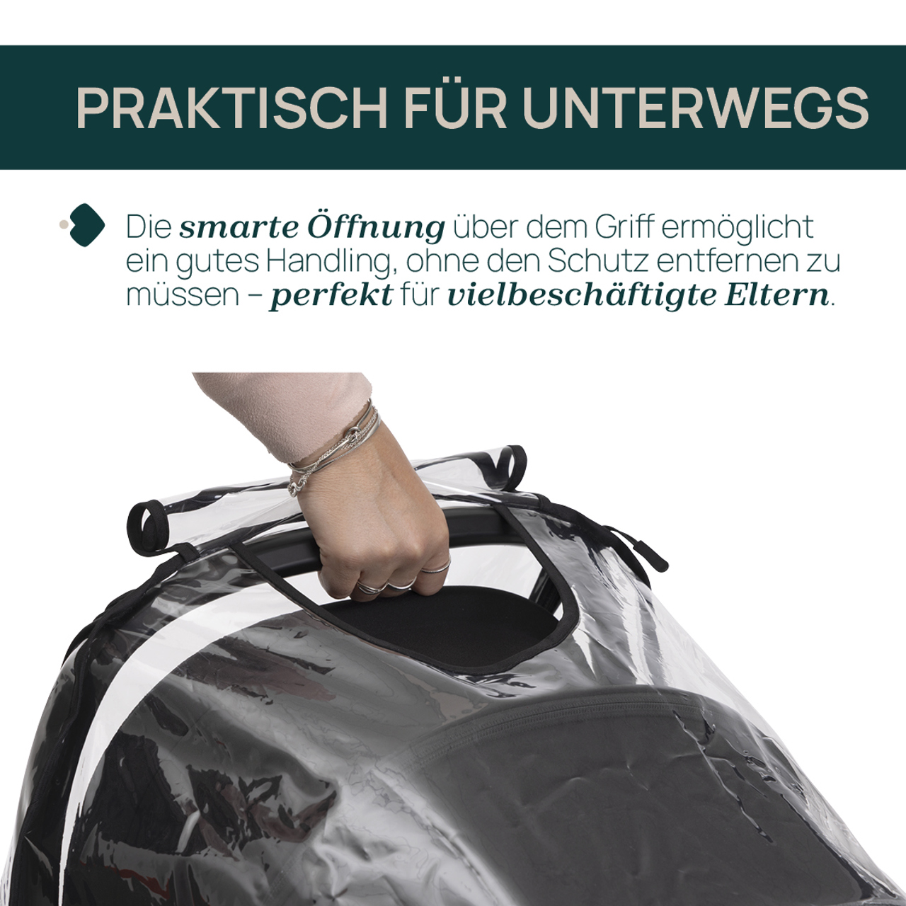 Regenschutz f&uuml;r Babyschale null - 4