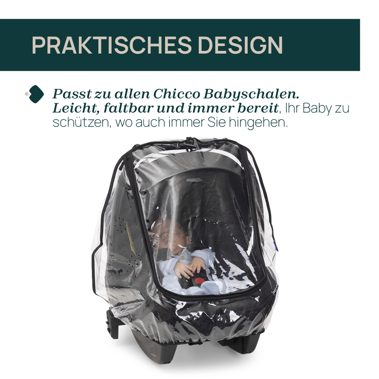 Regenschutz f&uuml;r Babyschale null - 5