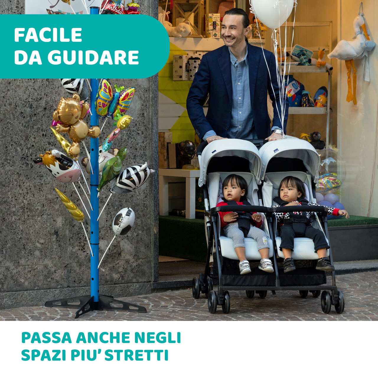 Passeggino OHlalà Twin Chicco - 4