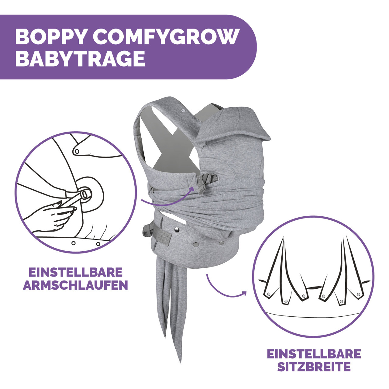 Boppy ComfyGrow Babytrage null - 6