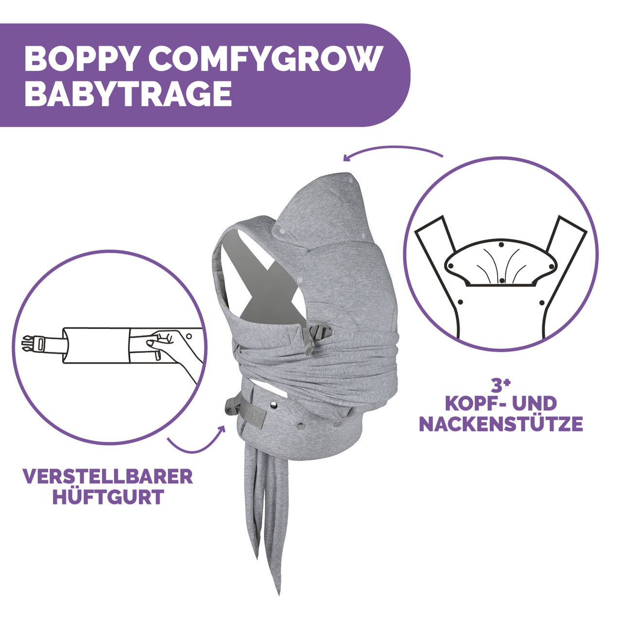 Boppy ComfyGrow Babytrage null - 8