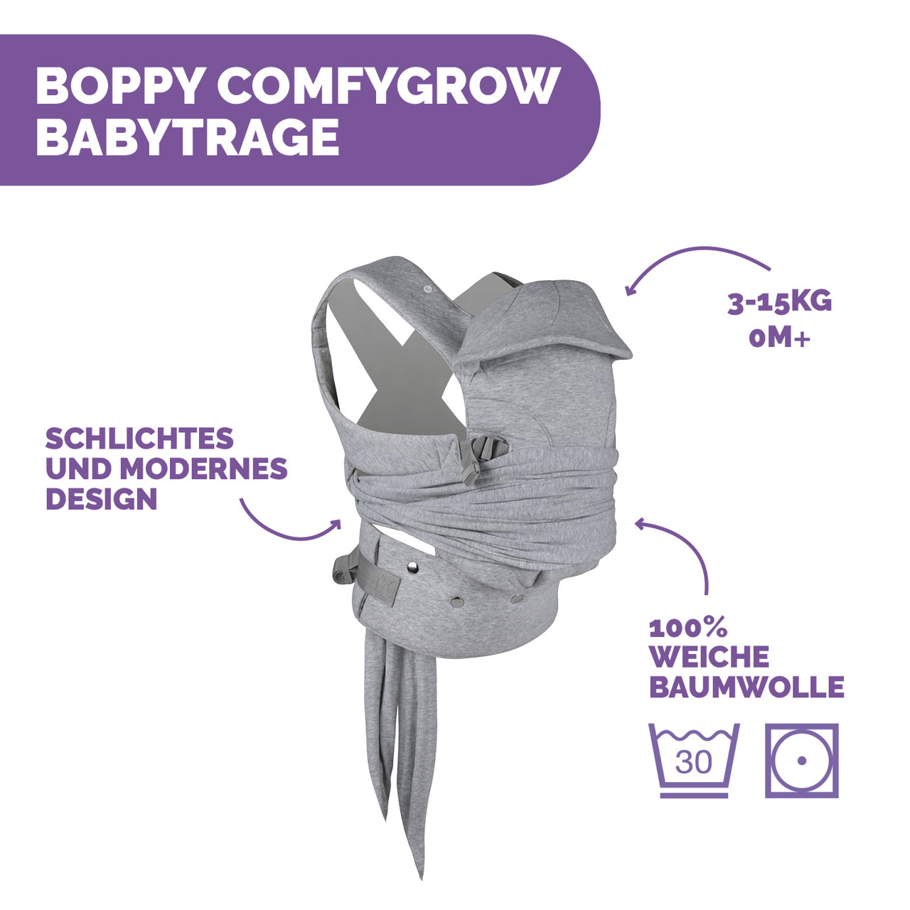 Boppy ComfyGrow Babytrage null - 9