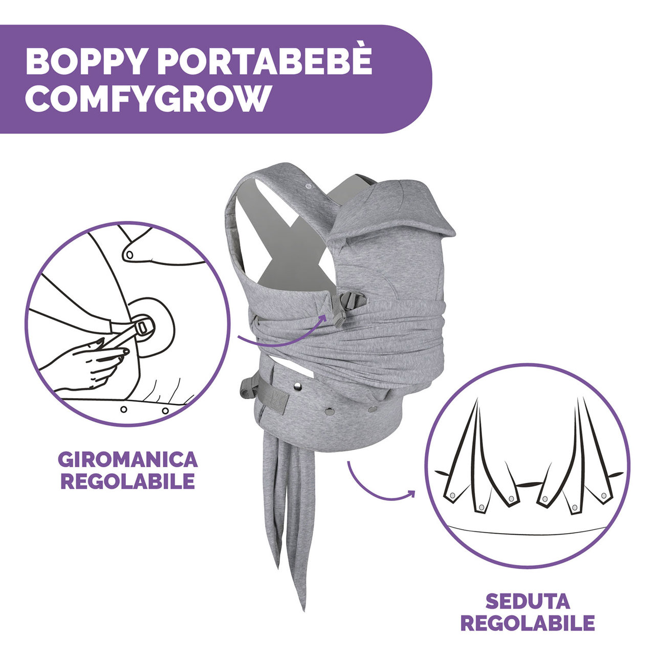 Boppy ComfyGrow Portabebè null - 8
