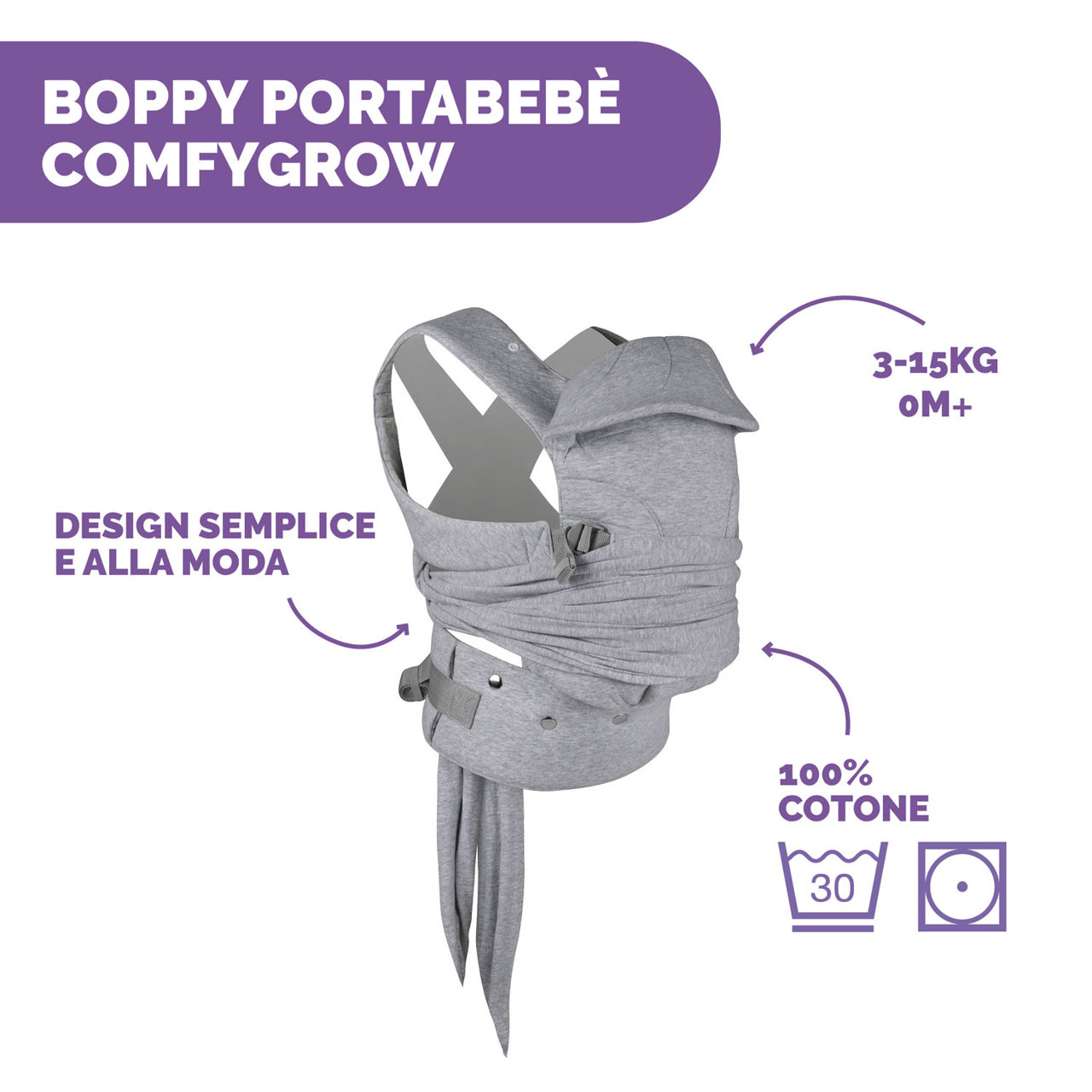 Boppy ComfyGrow Portabebè null - 7