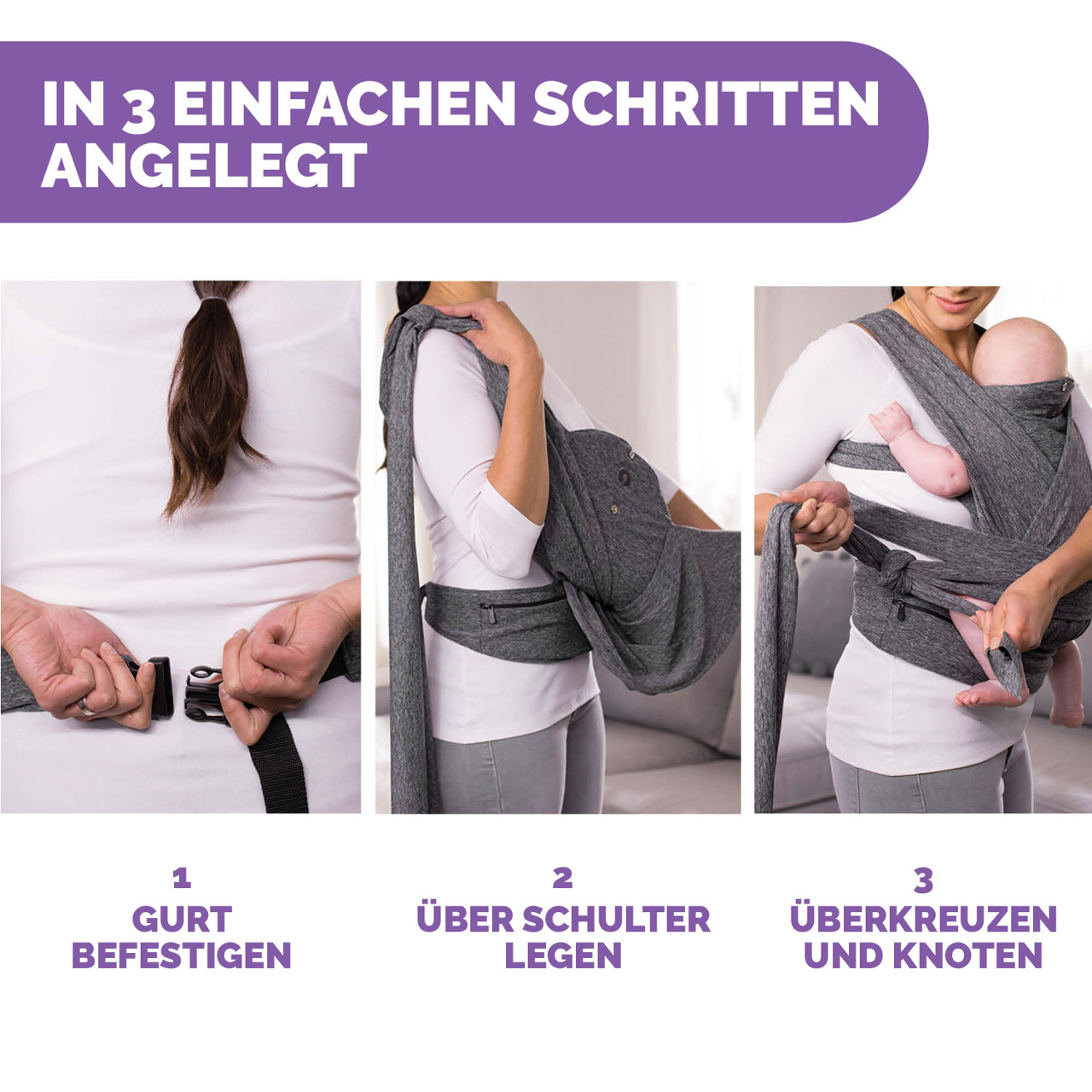 Boppy ComfyFit Evolution Babytrage null - 3
