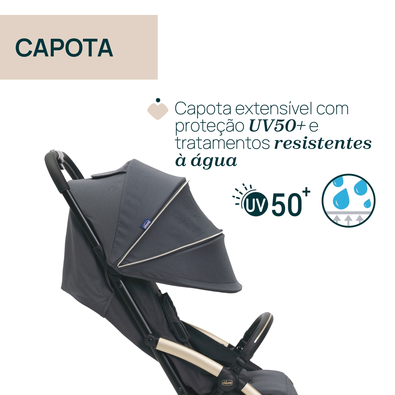 Carriola Ligera Goody XPlus Gris Oscuro 0+ Hasta 25 Kg null - 8