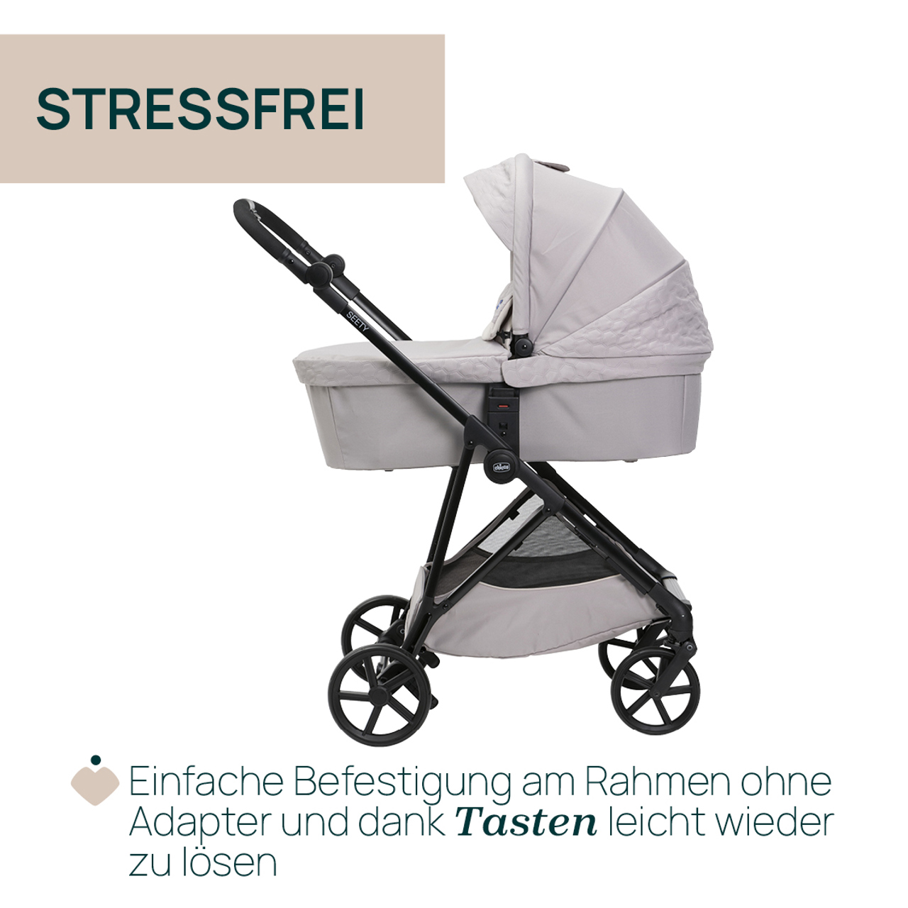 Seety, modularer Kinderwagen null - 18