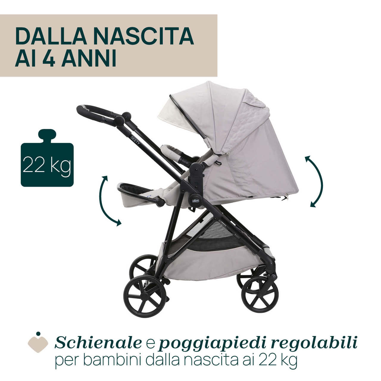 Trio Seety con Kory Essential Chicco - 3