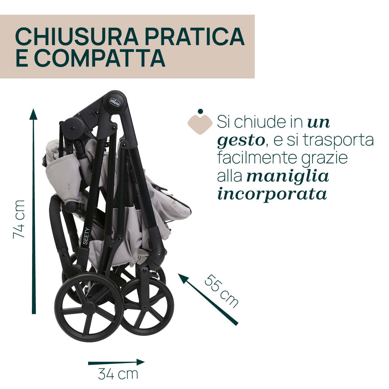 Trio Seety con Kory Essential Chicco - 9