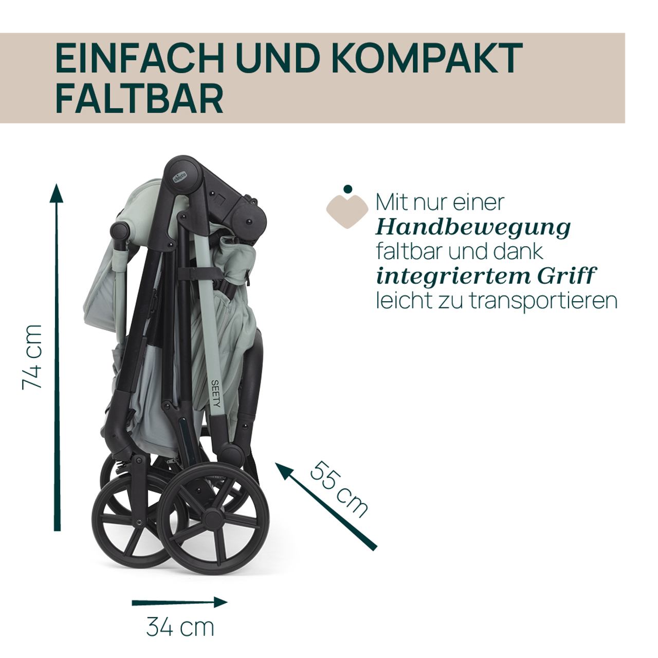 Seety Kinderwagen null - 5