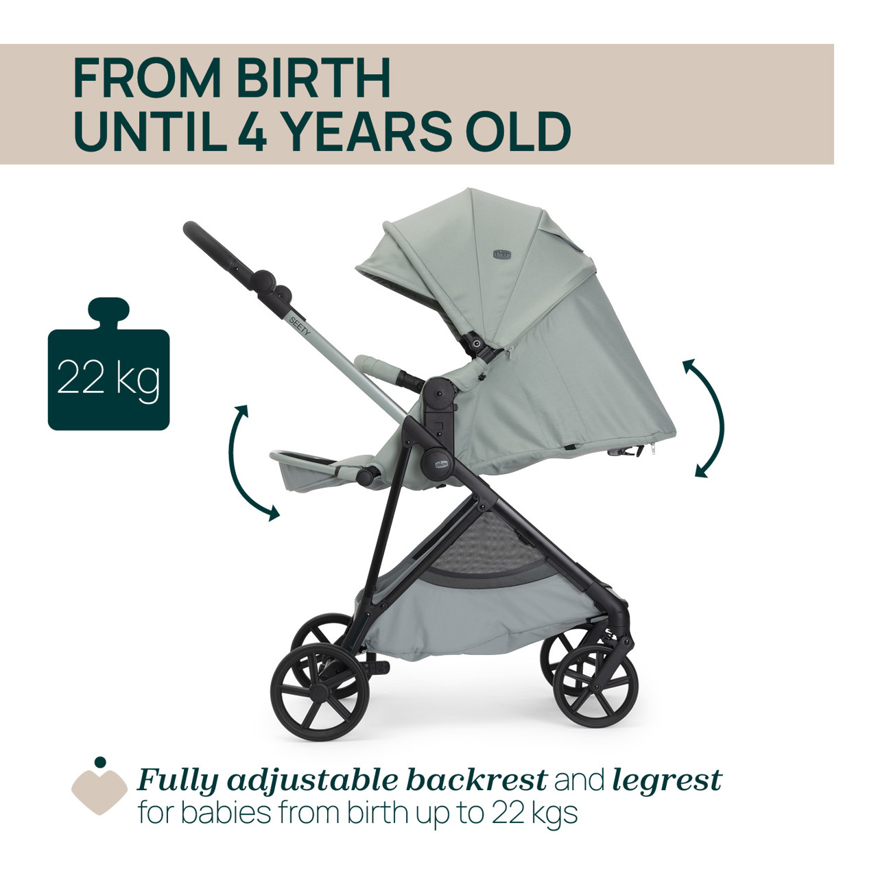 Seety 2 Kinderwagen Chicco - 3