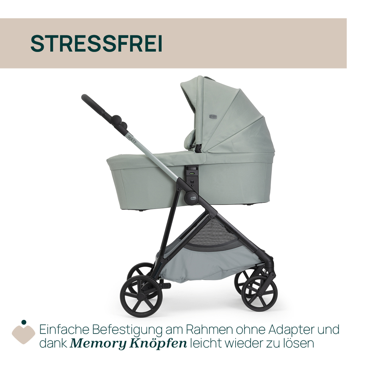 Seety Kinderwagenaufsatz null - 3
