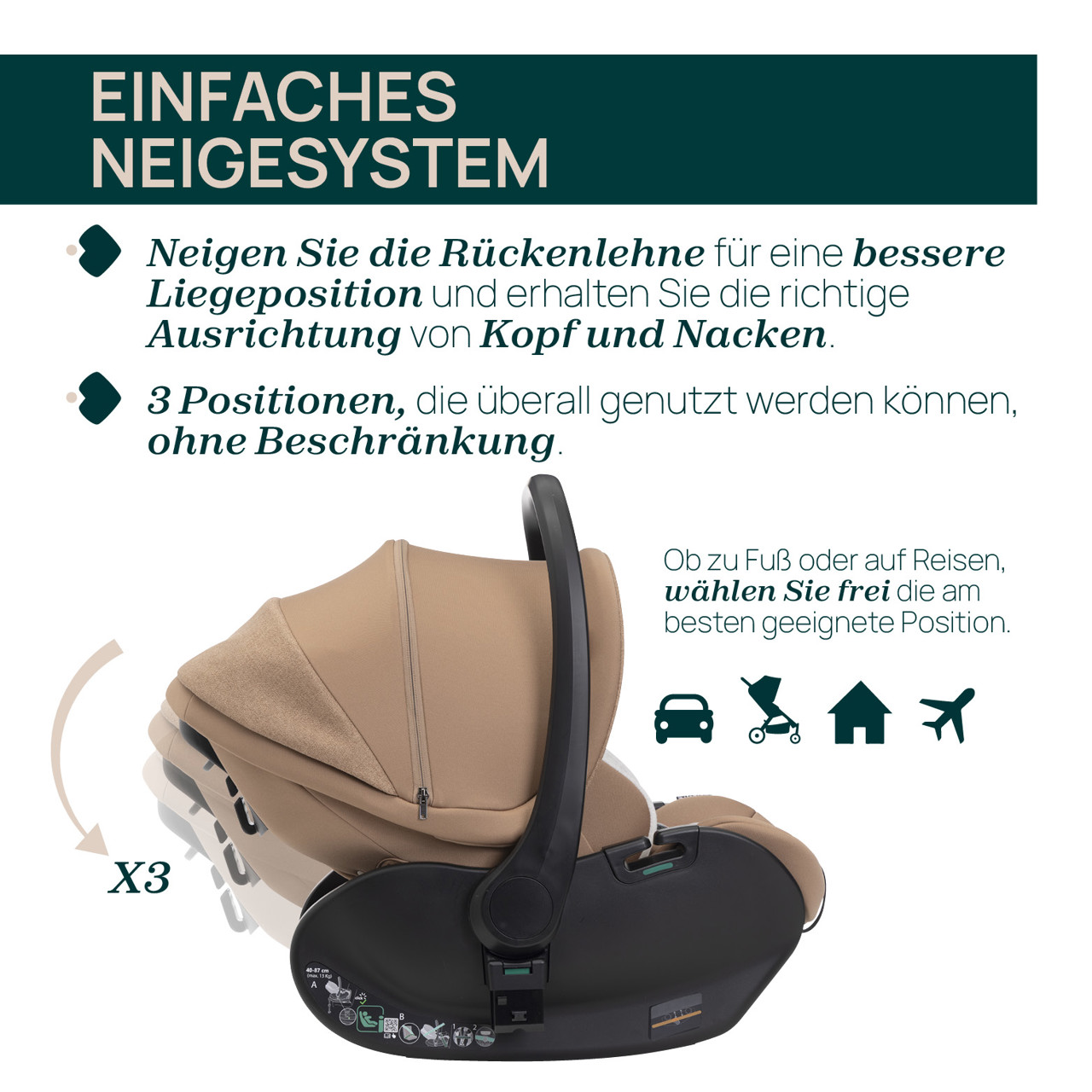 First Seat Recline i-Size (40-87 cm) null - 6
