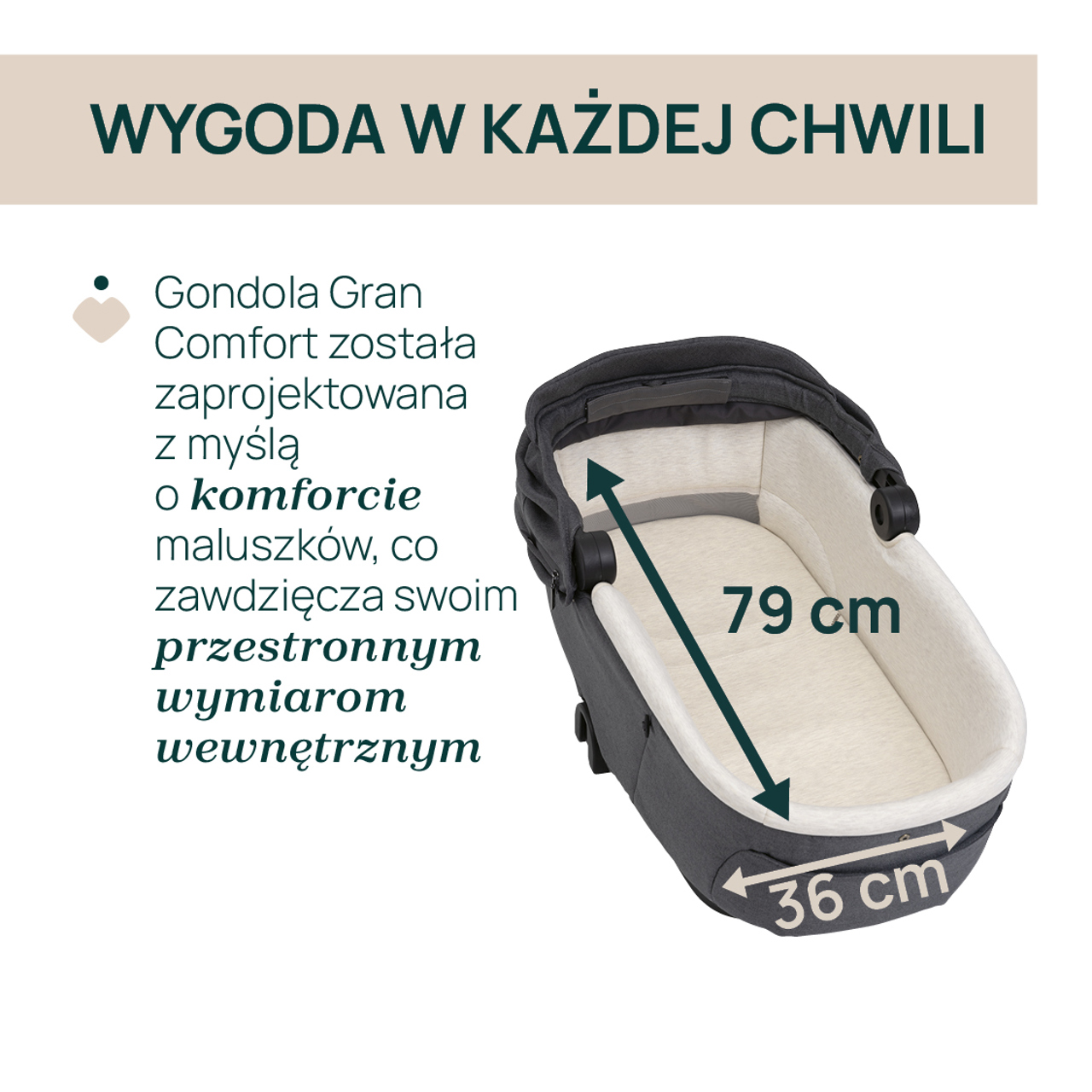 GONDOLA DO W&Oacute;ZKA GRAN COMFORT null - 1