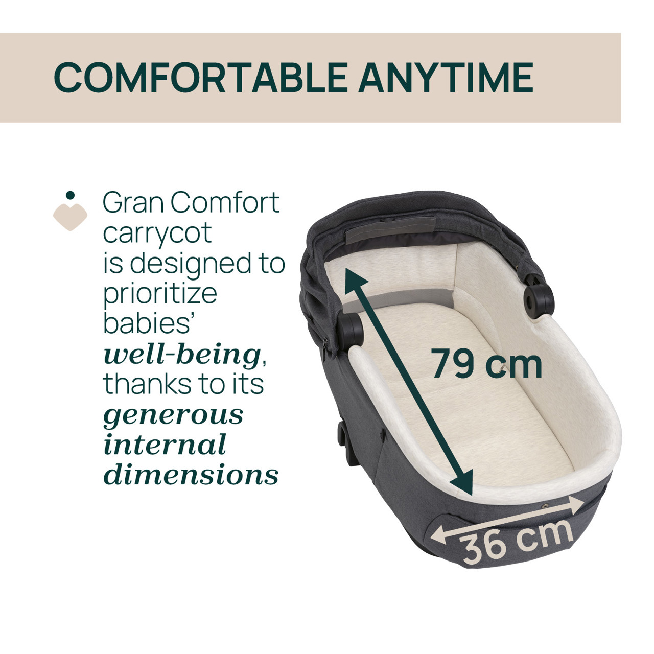 Трио Белладжио с люлькой Gran Comfort и Kory Plus null - 8