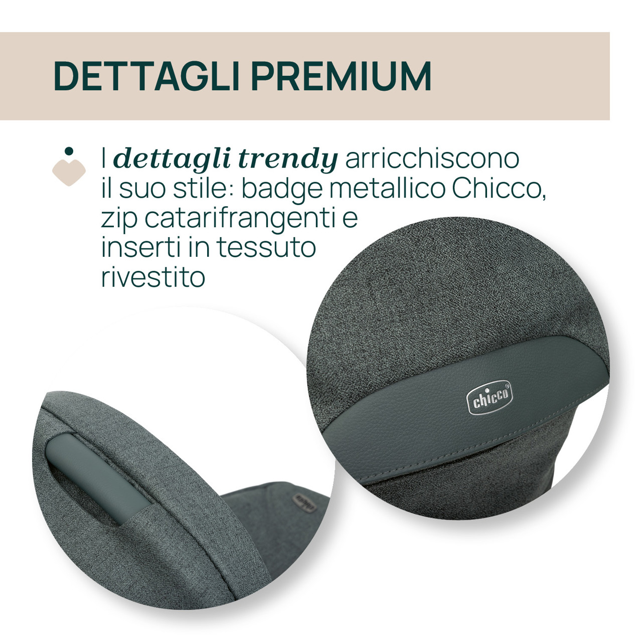 Trio Bellagio Gran Comfort con Kory Plus Chicco - 9