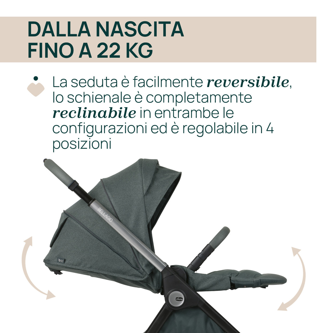 Passeggino Bellagio Chicco - 6