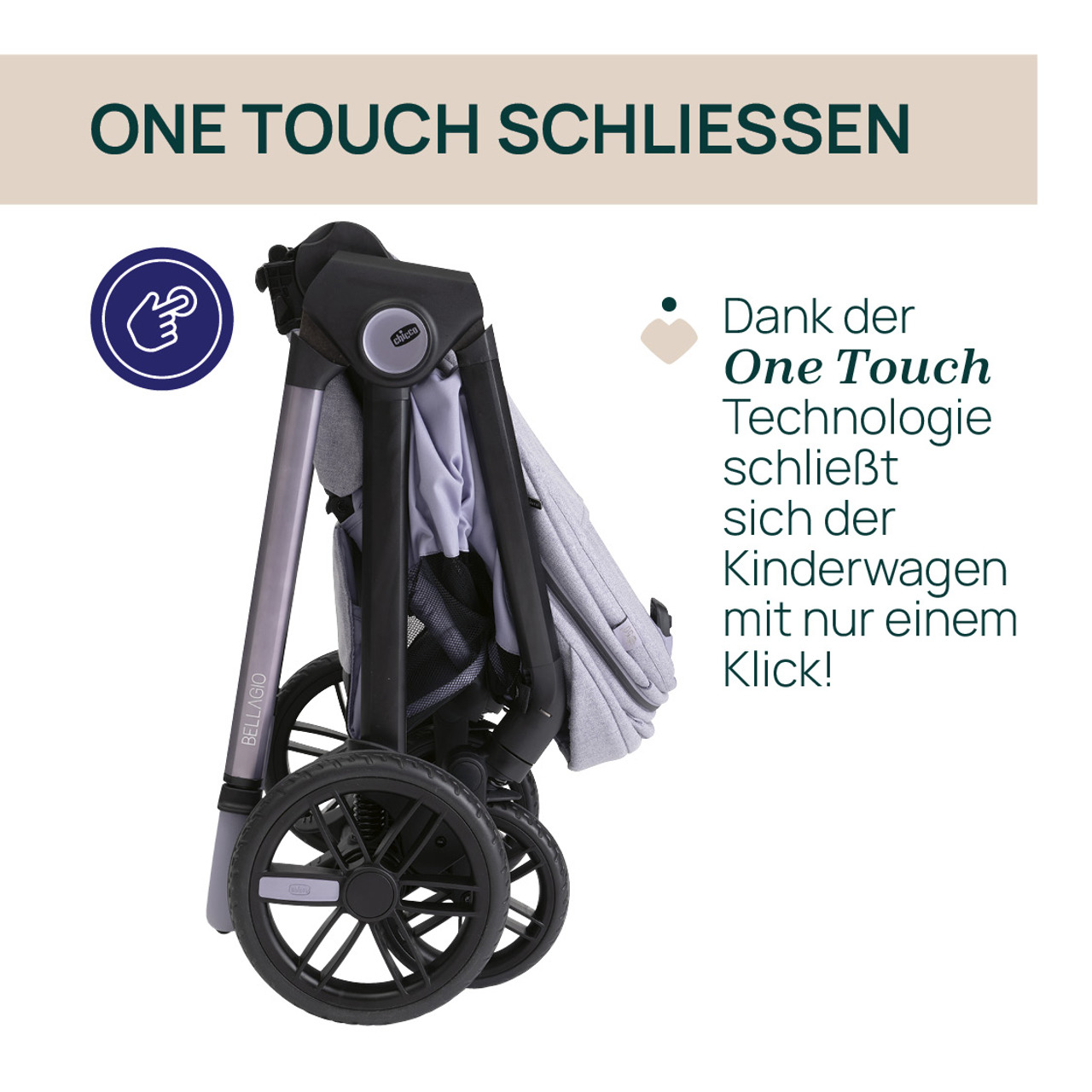 Bellagio, modularer Kinderwagen null - 1