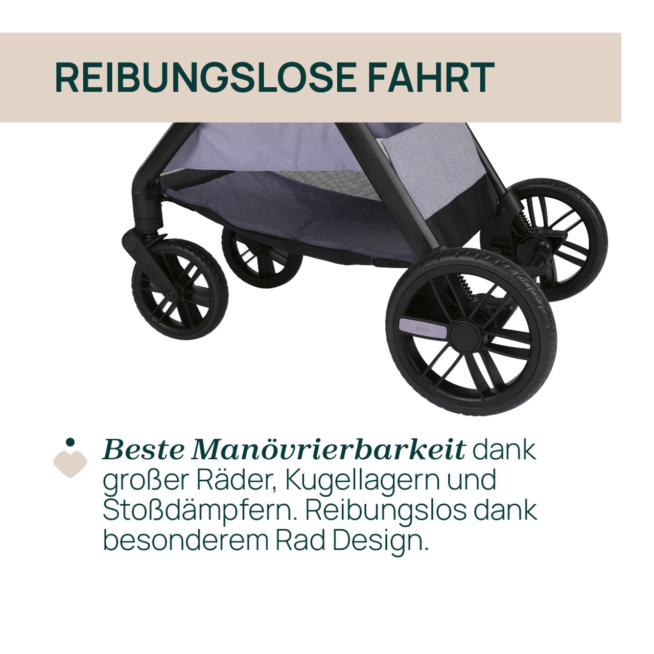 Bellagio, modularer Kinderwagen null - 4